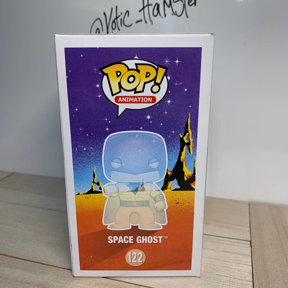 Funko Pop SPACE GHOST #122 Transparent Toy Tokyo Exclusive Invisible NYCC - Picture 4 of 7